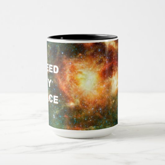 Ik heb mijn ruimte nodig - Oranje Mok (Midden)