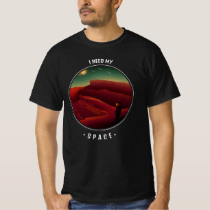 ik heb mijn ruimte nodig t-shirt