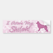 Ik heb mijn Shiloh Shepherd Bumpersticker aangerad (Voorkant)