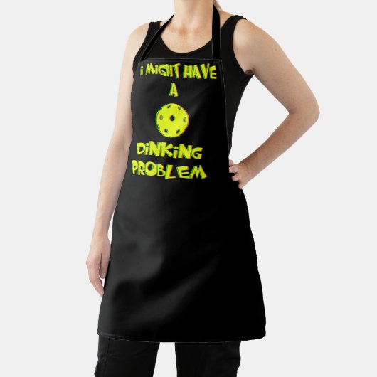 Ik heb misschien een dinkend probleem - grappig Pi Schort (Insitu)