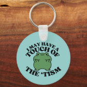 Ik heb misschien een vleugje van het Tism Funny Au Sleutelhanger (Achterkant)