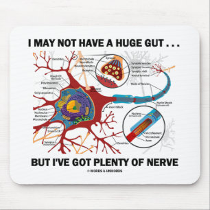 Ik heb misschien geen grote snuit, maar ik heb Ner Muismat