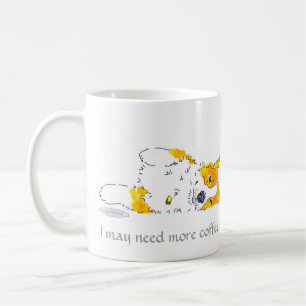Ik heb misschien meer koffie-Corgi-Mok nodig Koffiemok