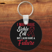 Ik heb misschien sikkelcel, maar ik heb ook een to sleutelhanger (Achterkant)