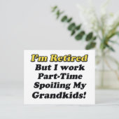 Ik heb m'n kleinkinderen gespuild briefkaart (Staand voorkant)