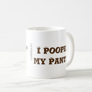 Ik heb m'n pants gepoold koffiemok
