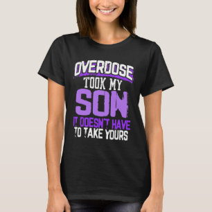 Ik heb m'n zoon meegenomen. Die hoeft niet van jou T-shirt