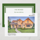 Ik heb moderne foto verplaatst aankondiging (Voorkant / Achterkant)