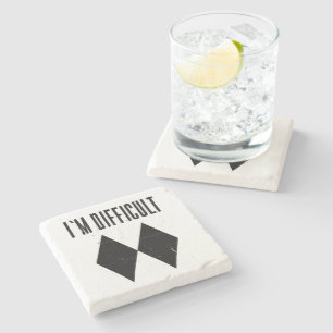 Ik heb moeite met dubbelzwart diamant. stenen onderzetter