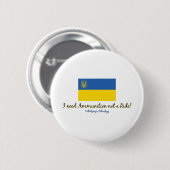 Ik-heb-munitie-nodig-Zelenskyy Ronde Button 5,7 Cm (Voorkant /achterkant)