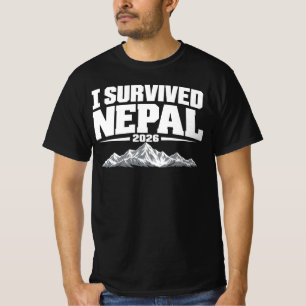 Ik heb Nepal 2026 Himalaya Avontuur Reizen T overl T-shirt