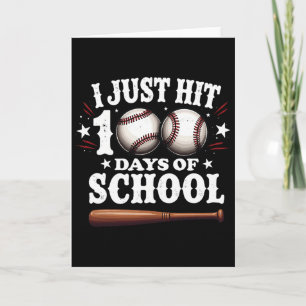 Ik heb net 100 dagen school bereikt Bysebyll Cool Kaart