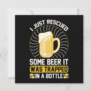 Ik heb net bier gered Het zat vast 