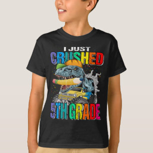 Ik heb net de 5e klas monstertruck dinosaurus verp t-shirt