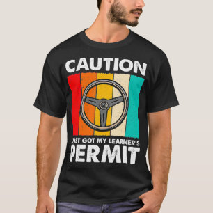 Ik heb net de vergunning van de leerling gekregen. t-shirt