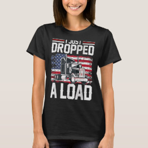 Ik heb net een grappige Amerikaanse vlag laten val T-shirt