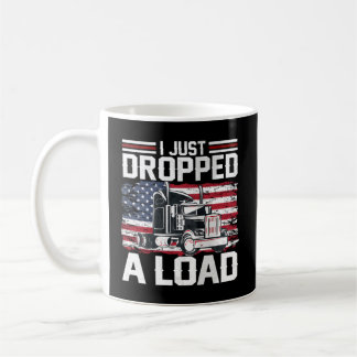 Ik heb net een ladingtrucker Amerikaanse vlag late Koffiemok