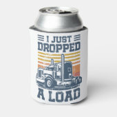Ik heb net een T-Shirt Funny Trucker Driver laten  Blikjeskoeler (Blikje Achterkant)