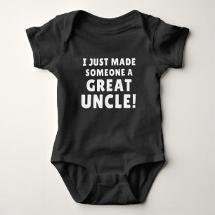 Ik heb net iemand een geweldige oom Cute Baby Gift Romper