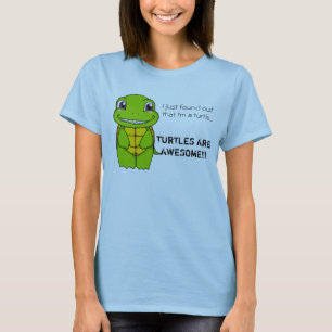 Ik heb net ontdekt dat ik een schildpad ben... T s T-shirt