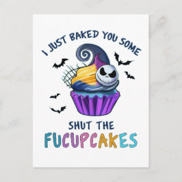 Ik heb net wat Shut The Fucupcakes Lekkers Gebakke Feestdagenkaart