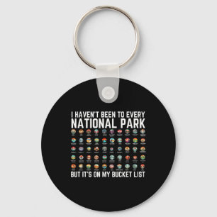 Ik Heb Niet Elke Nationale Park Checklist Bezocht Sleutelhanger