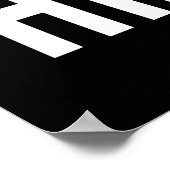 Ik heb niet voor Trump gestemd Poster (Hoek)