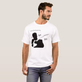 Ik heb niets anders dan de blauwe ogen. t-shirt (Voorkant volledig)