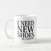 Ik heb nieuwe schoenen nodig koffiemok (Links)