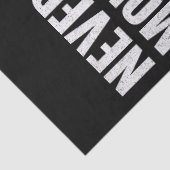 Ik heb nog nooit een bergleeuw gedood, maar ik heb tissuepapier (Detail)