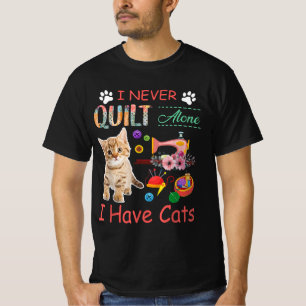 Ik heb nooit alleen een kattendoek... t-shirt