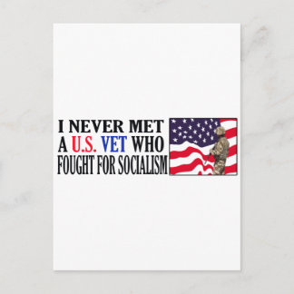 Ik heb nooit een Amerikaans veto ontmoet dat voor Briefkaart