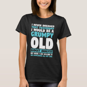 Ik heb nooit gedacht dat ik een brutale oude budge t-shirt