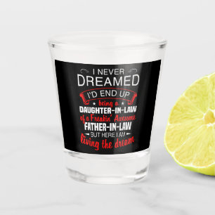 Ik heb nooit gedacht dat ik uiteindelijk een docht shot glas