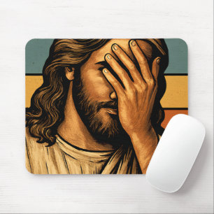 Ik heb nooit gezegd dat Jezus Christelijk grappig Muismat
