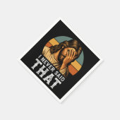 Ik heb nooit gezegd dat Jezus Christelijk grappig Servet (Hoek)