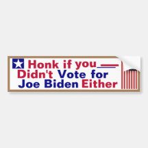 Ik heb ook niet voor Joe Biden gestemd
