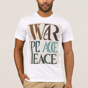 Ik heb oorlog gezien, ik hou van vrede t-shirt