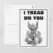Ik heb op je katholieke St. Michael gehandeld. Briefkaart (Voorkant / Achterkant)