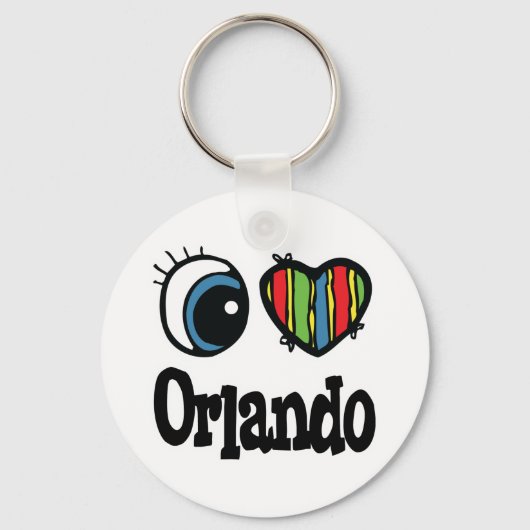 Ik heb Orlando gehoord Sleutelhanger (Voorkant)