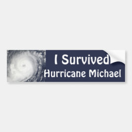 Ik heb overlevende orkaan Michael Bumpersticker