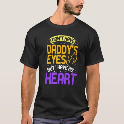 Ik heb papa's ogen niet laten adopteren Gotcha D T-shirt (Voorkant)