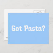 Ik heb pastageschenken briefkaart (Voorkant / Achterkant)