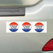 Ik heb per post gestemd bumpersticker (Op auto)
