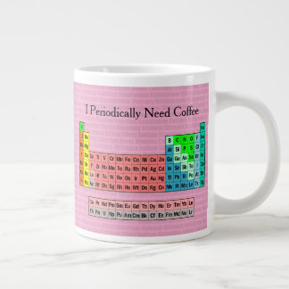 Ik Heb Periodiek Koffie Nodig- Periodiek Systeem Extra Grote Beker