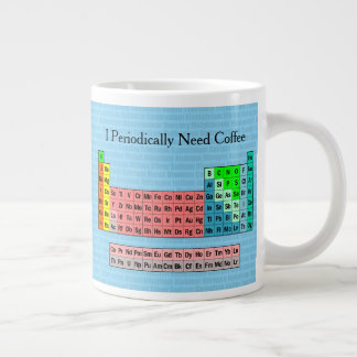 Ik Heb Periodiek Koffie Nodig- Periodiek Systeem Extra Grote Beker