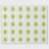 Ik heb perziken van Tin fruit Cadeaupapier (Vlak)