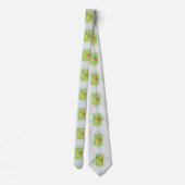 Ik heb perziken van Tin fruit Stropdas (Achterkant)