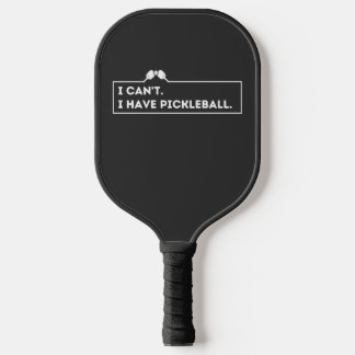 Ik heb Pickleball niet. Paddle