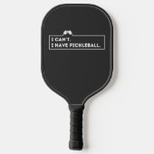 Ik heb Pickleball niet. Pickleball Paddle (Achterkant)